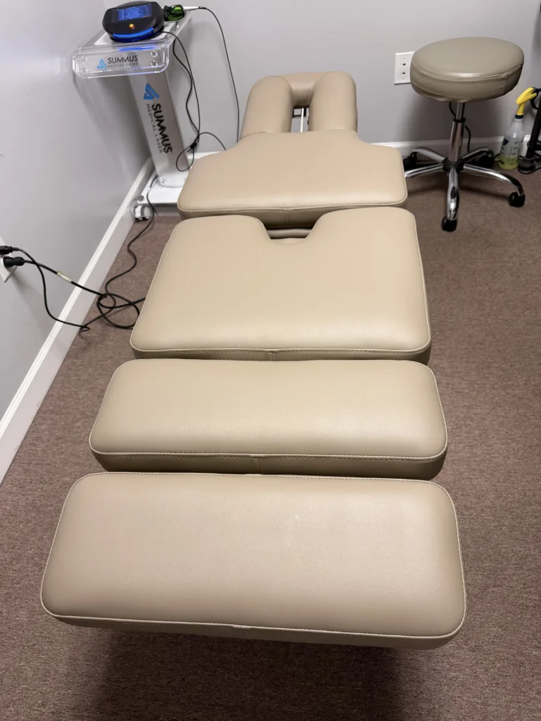 Chiropractic massage furniture